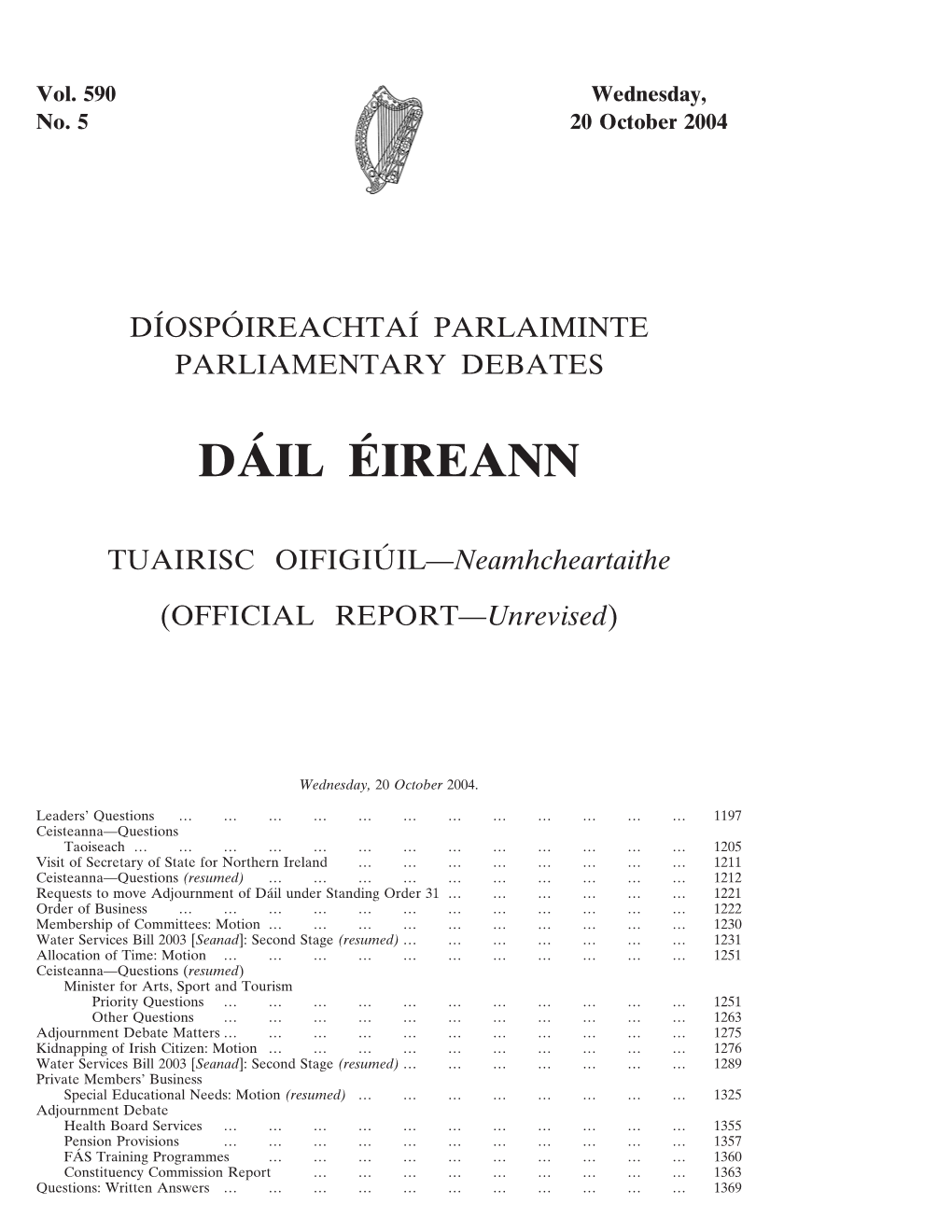 Da´Il E´Ireann