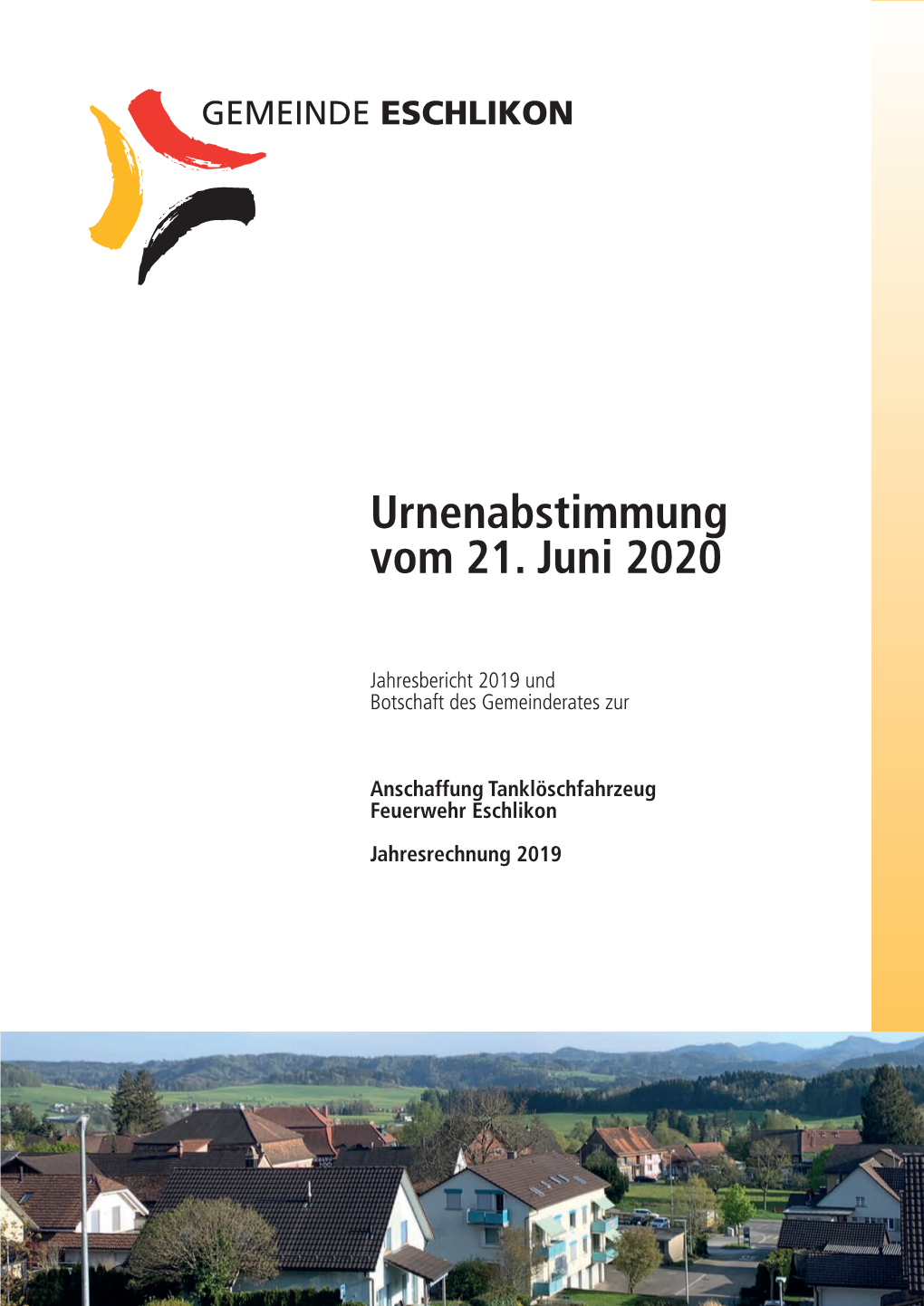 Urnenabstimmung Vom 21. Juni 2020