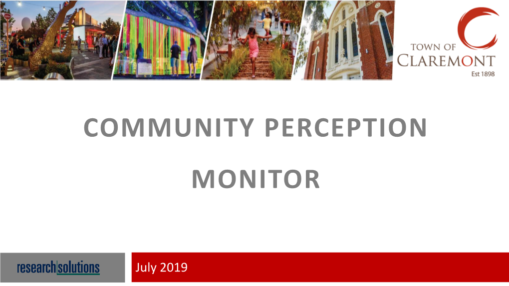 Community Perception Monitor