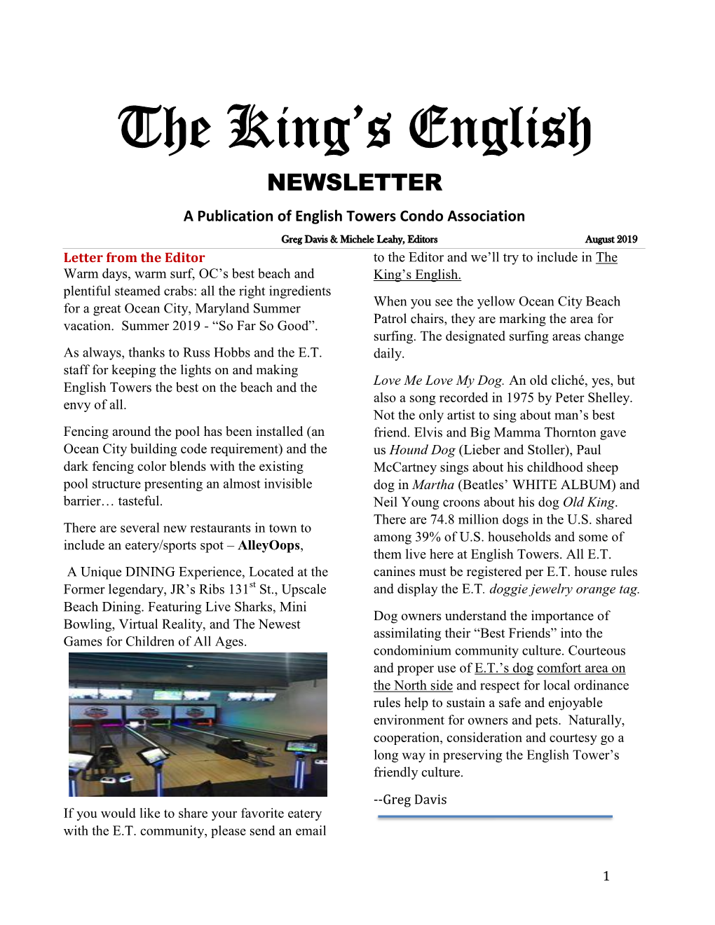 The King's English