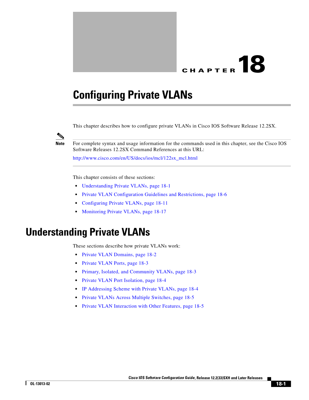 Configuring Private Vlans