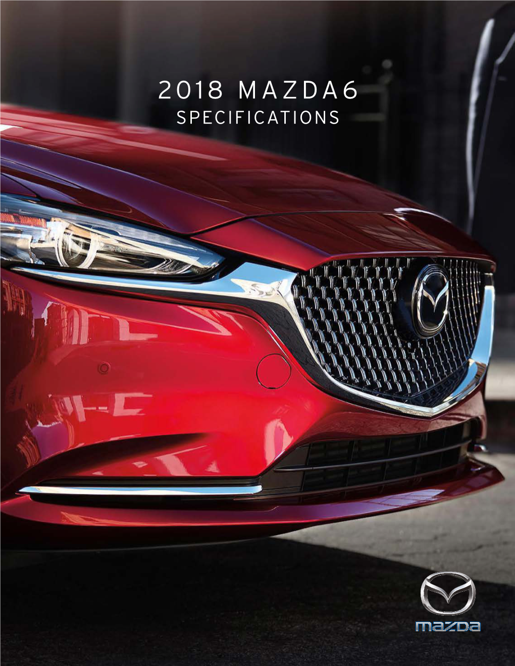 2018 Mazda6 Specifications 2018 Mazda6 Sport