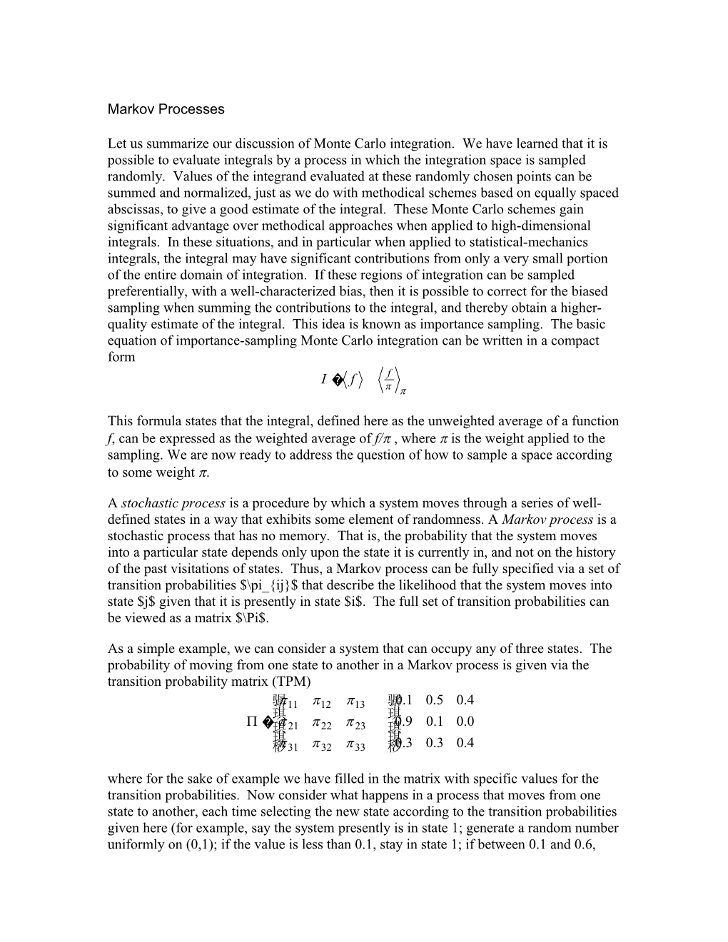 Physical Quantities in Molecular Simulation