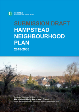 Submission Draft Hampstead Neighbourhood Plan 2018-2033