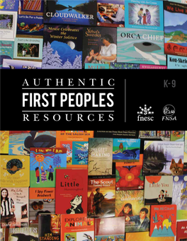 Authentic First Peoples Resources K — 9