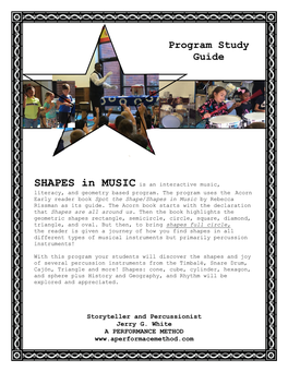 Study Guide – Shapes in Music