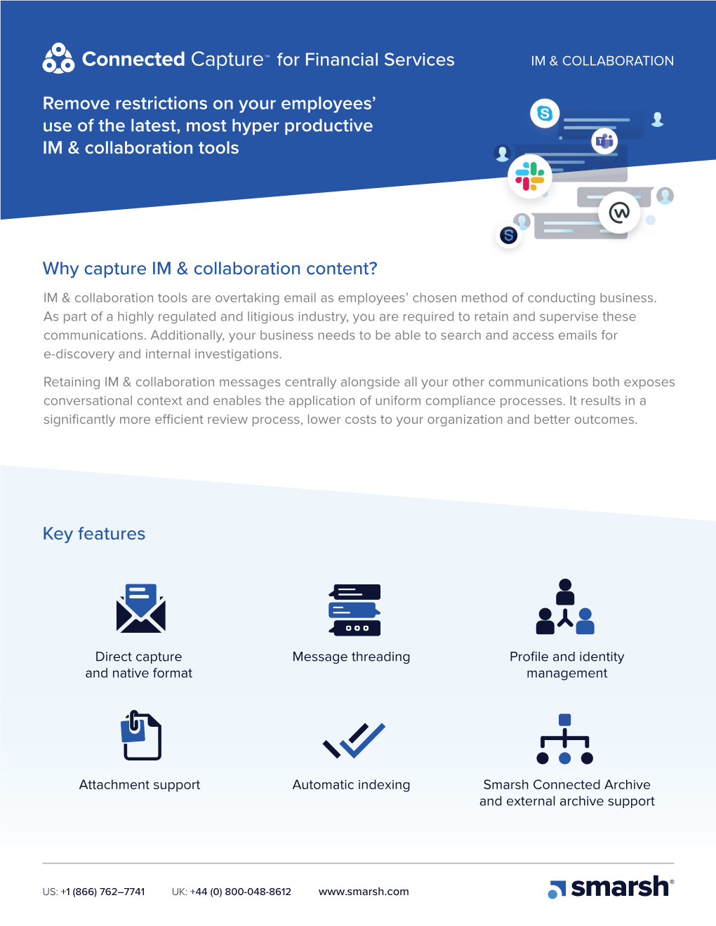 Why Capture IM & Collaboration Content?