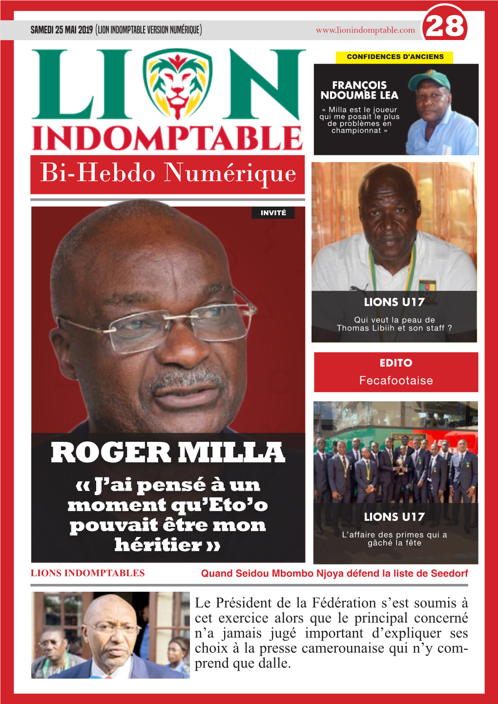 28 Roger Milla