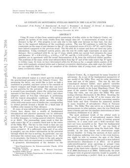 An Update on Monitoring Stellar Orbits in the Galactic Center S