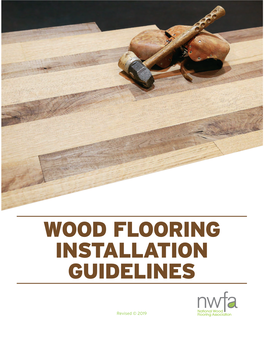 Wood Flooring Installation Guidelines