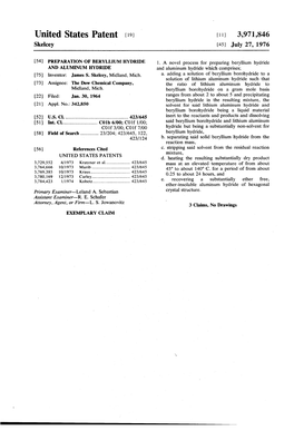 United States Patent [191 [11] 3,971,846 Skelcey [451 July 27‘, 1976
