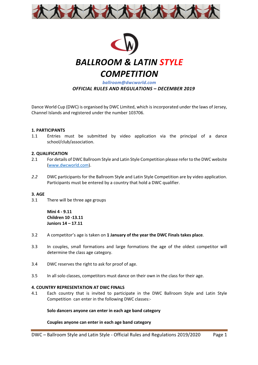 Ballroom & Latin Style Competition