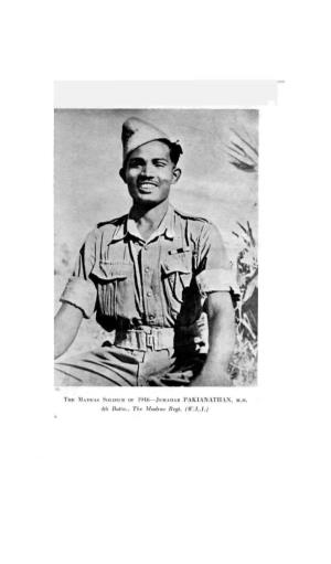 4Tli Butin., the Madras Regt. (W.L.I.) MTAEKIERED