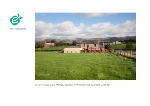 Broom House, Long Marton, Appleby-In-Westmorland, Cumbria CA16 6JP