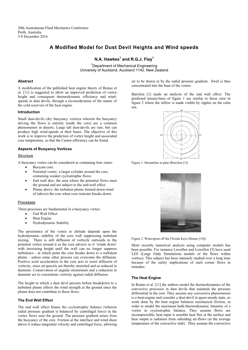 A Modified Model for Dust Devil Heights and Wind Speeds