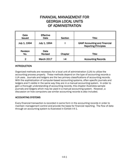 Accounting Records