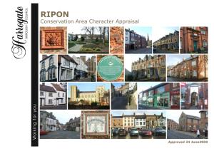 RIPON Conservation Area Character Appraisal