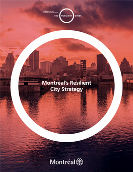 Montréal's Resilient City Strategy