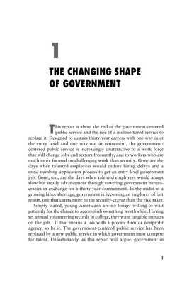 The Changing Shape of Government