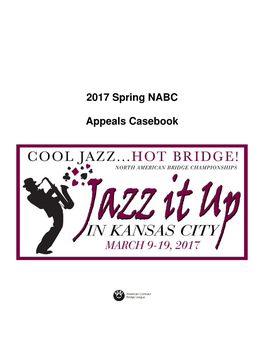 2017 Spring NABC Appeals Casebook