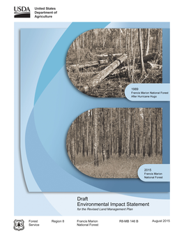 Draft Environmental Impact Statement for the Revised Land Management Plan