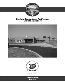 Grafton Correctional Institution Inmate Handbook