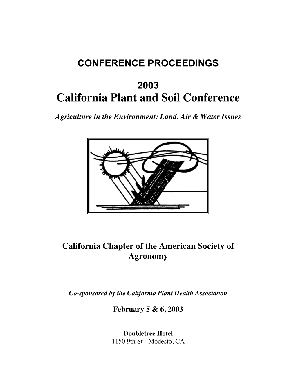 California Plant and Soil Conference