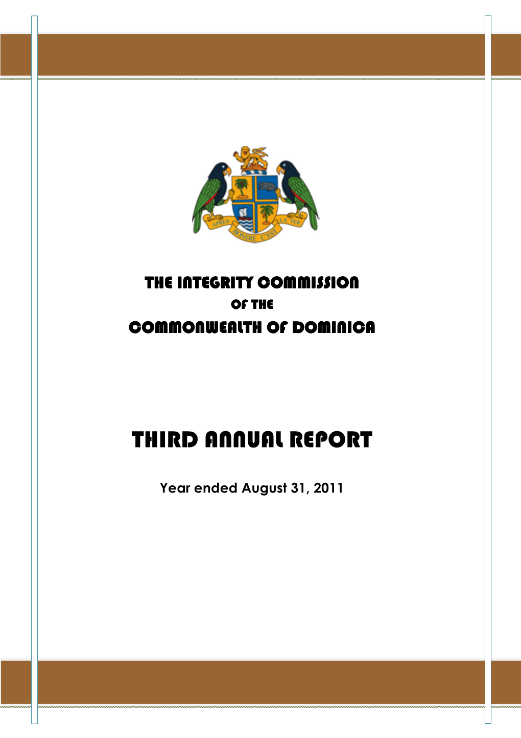 Third Annual Report