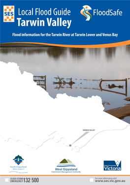Tarwin Valley Flood Information for the Tarwin River at Tarwin Lower and Venus Bay