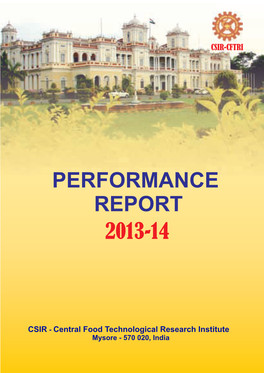 2013-14 Performance Report