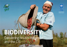 Biodiversity: Delivering Results in Europe and the CIS