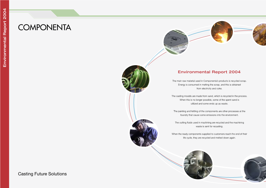 COMPONENTA Environmental Report 2004 Environmental Report 2004