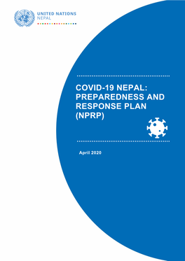 Covid-19 Nepal: Preparedness and Response Plan (Nprp)