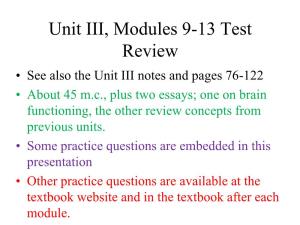 Chapter 2 Test Review