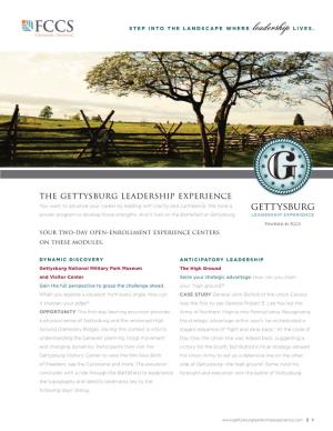 The Gettysburg Leadership Experience You Want to Advance Your Career by Leading with Clarity and Confidence