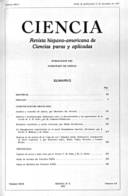 Revista Hispano-Americana De Ciencias Puras Y Aplicadas