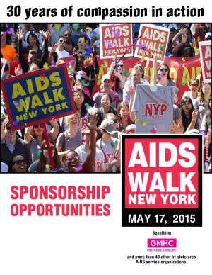 Sponsorship New York Opportunities May 17, 2015