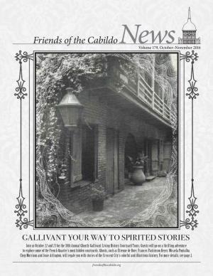 Friends of the Cabildonews