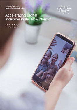 Accelerating Digital Inclusion in the New Normal