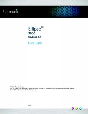 Ellipse 3000 R.3.0 User Guide Rev. B