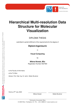 Sparse Data Structures for Molecular Visualization