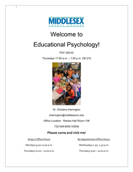 Educational Psychology!