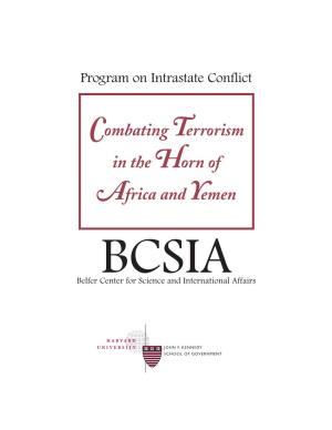 Of Terror: Governance and Policy in Yemen and the Horn of Africa” Conference Held November 4-6, 2004 at the John F