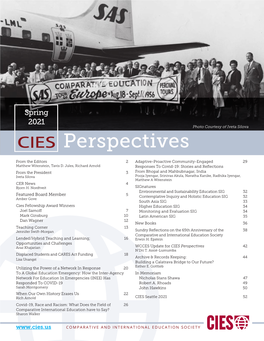 CIES Perspectives Spring 2021