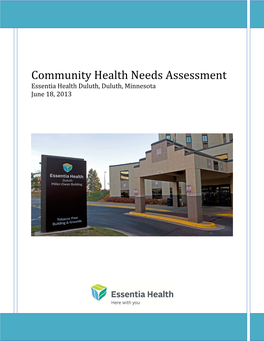 Community Health Needs Assessment Essentia Health Duluth, Minnesota