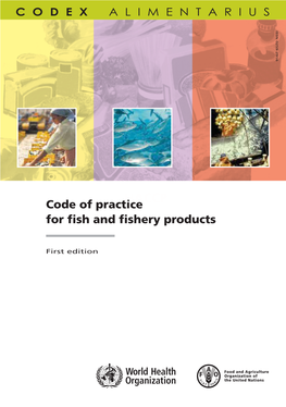 Codex Alimentarius: Code of Practice for Fish and Fishery Products