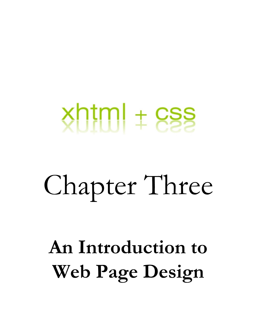 An Introduction to Web Page Design