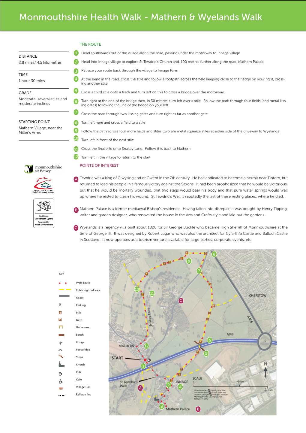 Mathern & Wyelands Walk