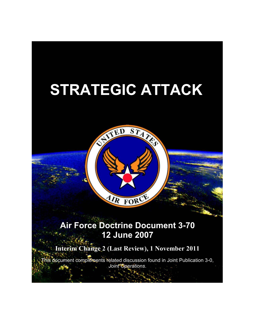 AFDD 2-1.2 Strategic Attack