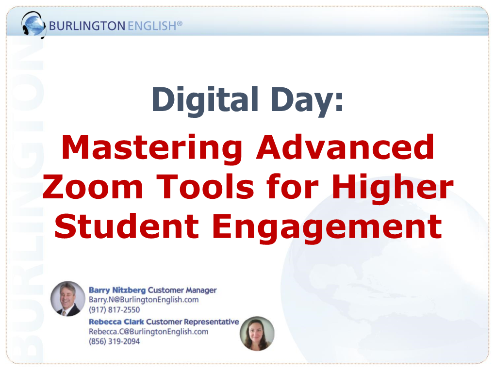 Mastering Advanced Zoom Tools for Higher Student Engagement Objectives